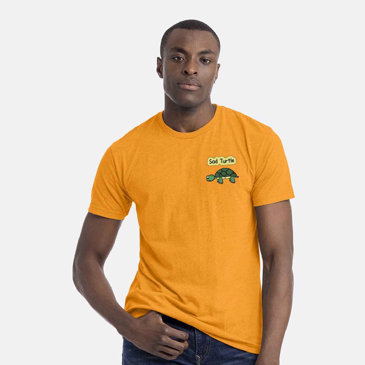 Sad Turtle T-shirt | Melee Creative